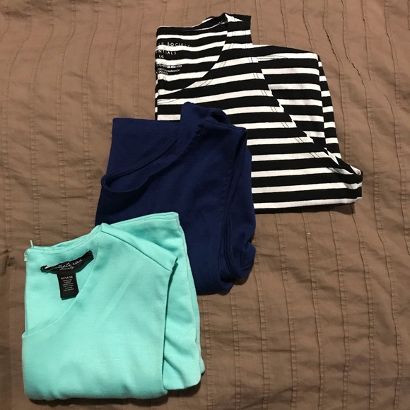 Reversible Navy Crop Top - new without tags - Picture 5 of 5